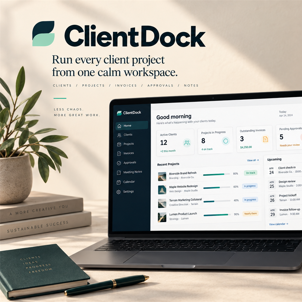 ClientDock — Local-First Client Portal